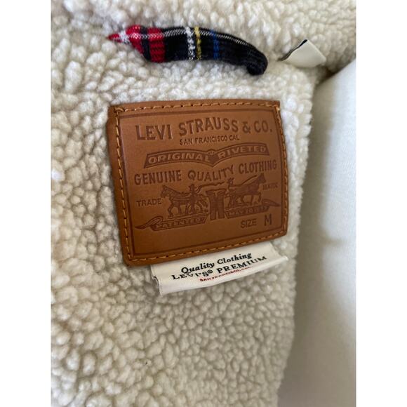 Levi's CROPPED CORDUROY TRUCKER JACKET - Picture 4 of 4